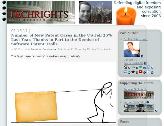 Number of New Patent Cases in the US Fell 25  Last Year  Thanks in Part to the Demise of Software Patent Trolls   Techrights.png